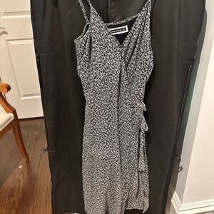 Abercrombie Midi Wrap Cocktail Dress Size S